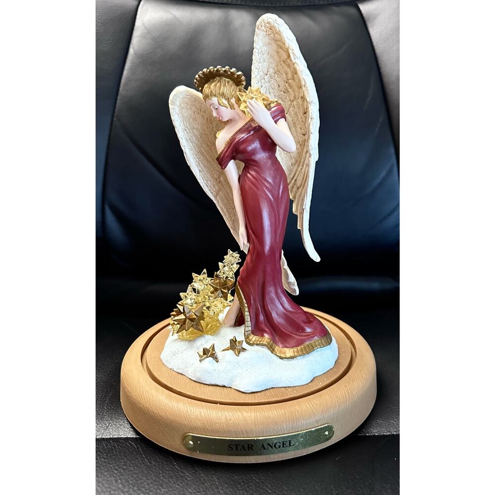 Vintage 1997 Christmas Around the World Star Angel